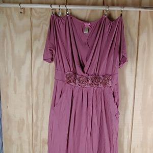 Large boho dress